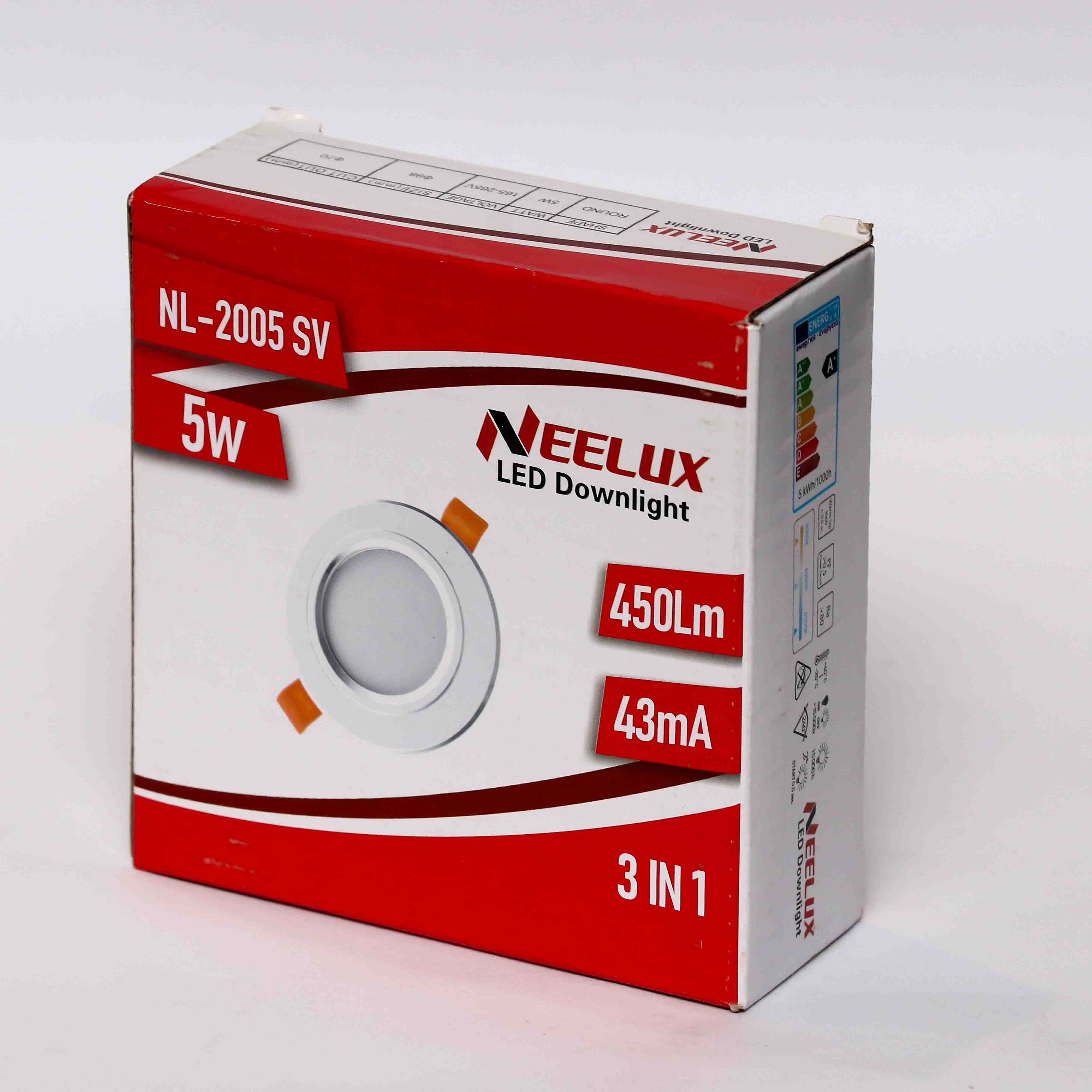 Neelux LED downlight for ceiling lighting.