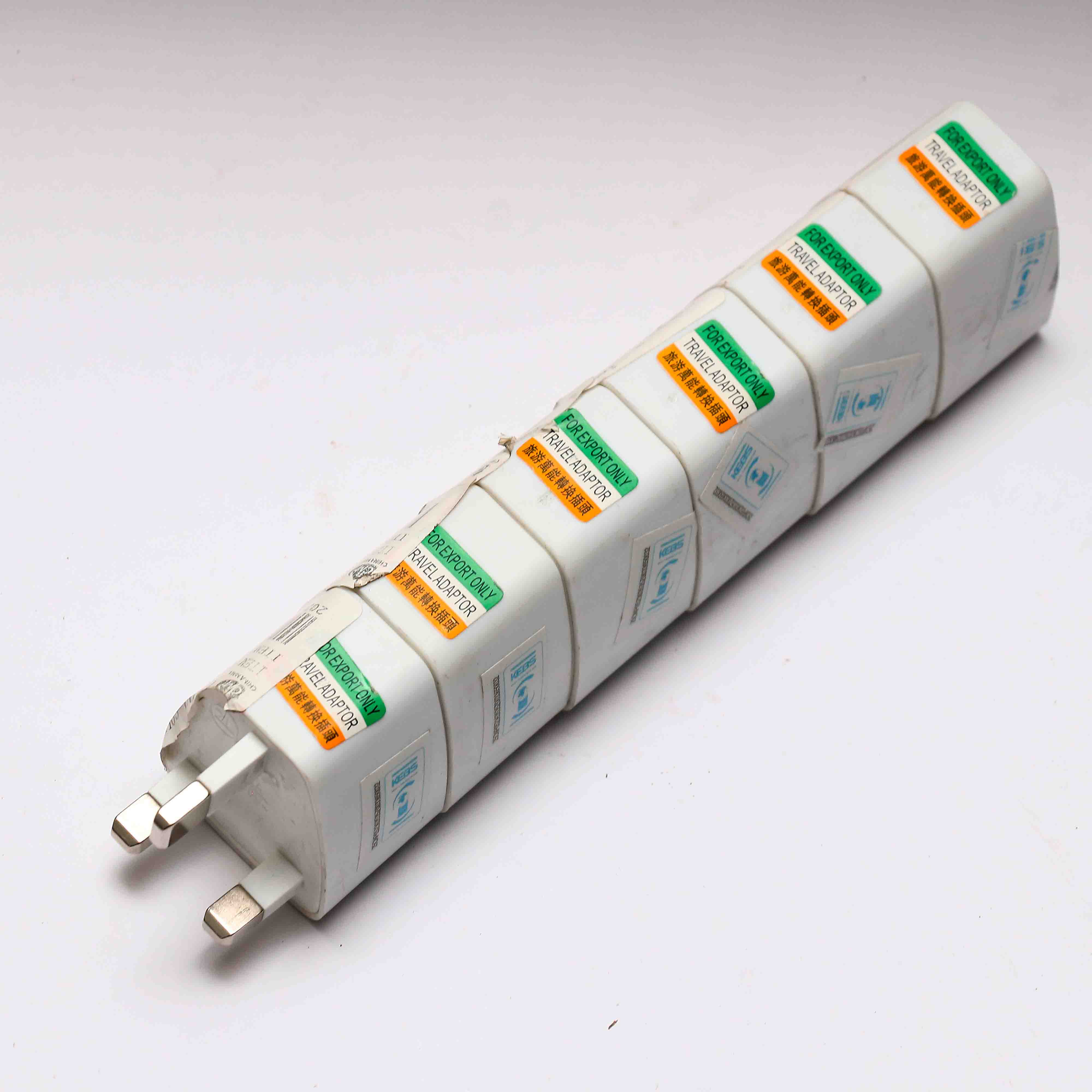Travel adaptor for charging devices on the go.
